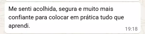 Depoimento de aluna 7